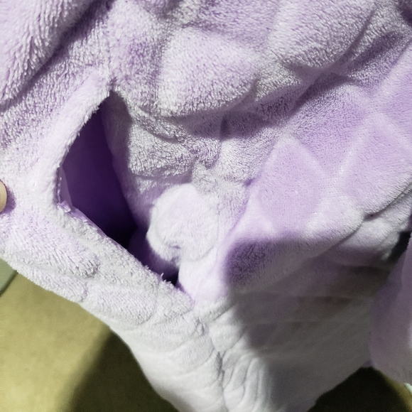 Celestial Dreams Women's High Collar Zip Front Robe with Pockets Sz 4X - Picture 10 of 10